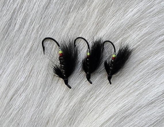 Salmon Flies. Sports Fishing Flies. Doiron's Hand Tied Salmon Flies Combo.. (3) Flies, Size #2-4-6.,,   Undertaker. Warren Duncan Pattern.