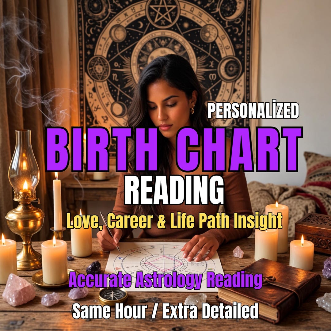 Personalized Birth Chart Reading | Natal Astrology Analysis (love ...