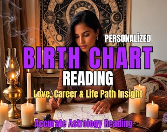 Personalized Birth Chart Reading | Natal Astrology Analysis (Love, Career, Life Path)