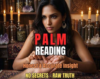 Palm Reading | Detailed Palmistry | Honest & Accurate Insight | Same Hour Delivery | Psychic Hand Analysis