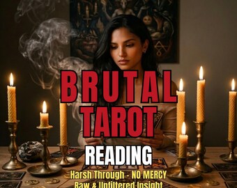 Brutal Tarot Reading | The Truth You Need to Hear | No Sugarcoating | Love & Relationship Insight