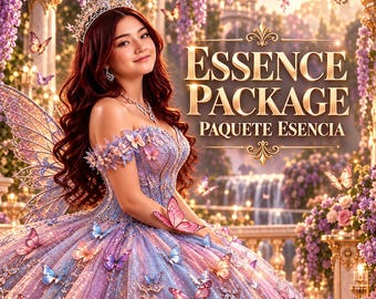 Custom AI Editorial Portraits: Essence Luxury Digital Photo Package, Set of 2