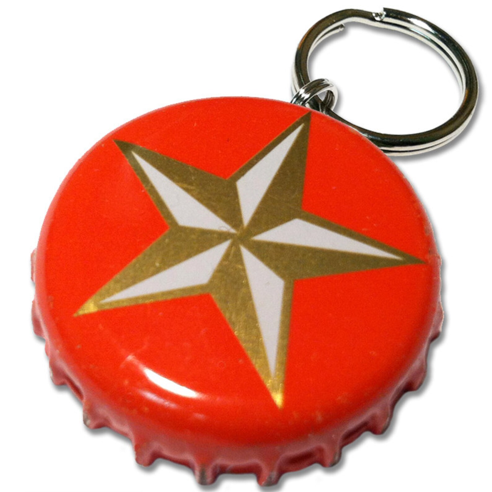 Lone Star Beer Bottle Cap Customizable ID Tag Etsy