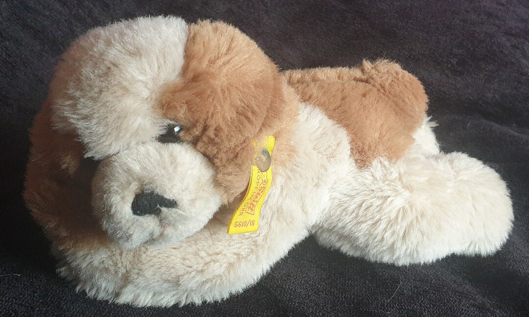 Steiff Vintage German Plush Toy Floppy Dog Complete With Etsy