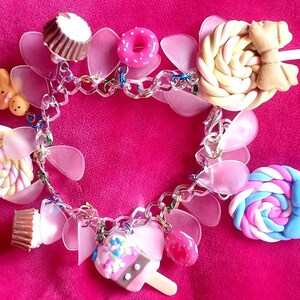 Your Love is Sweeter Than Candy Fairy Festival Charm Bracelet