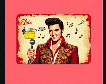 Elvis Credit Card Skin/Sticker