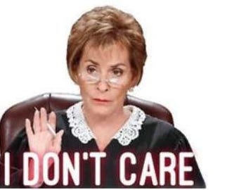 I Don't Care Funny Meme Sticker