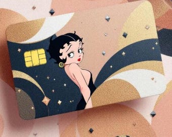 Betty Boop Kreditkartendesign