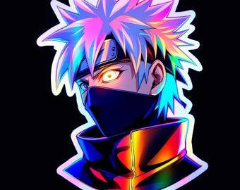 Kakashi Holographic Sticker