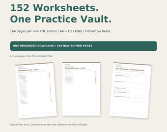 Commercial Practice License Vault: 150+ Printable Client Worksheets