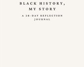 Black History Month Reflection Journal | 28-Day Guided Prompts (Printable PDF)