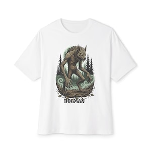 DOGMAN, Cryptic Oversized Boxy Tee