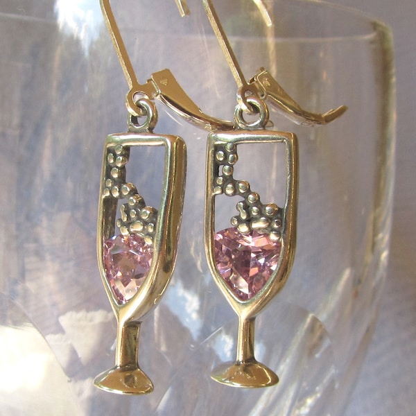 Earrings Champagne Flip/Point - FINK