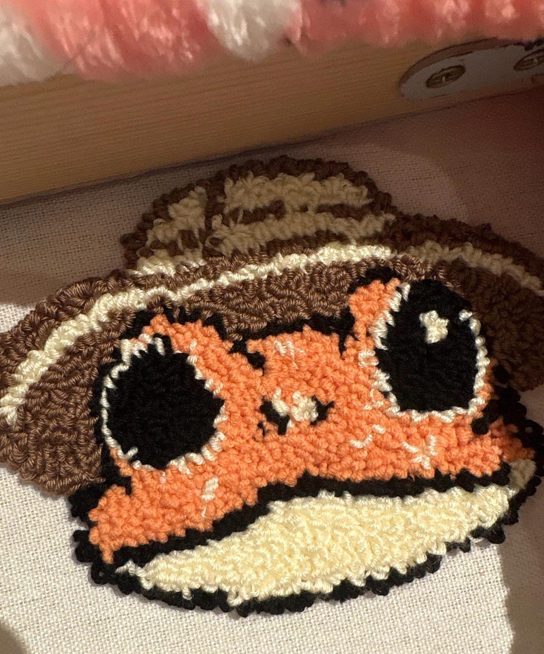 Puerto Rico Rug Concho Mug Rug-puerto Rico - Etsy