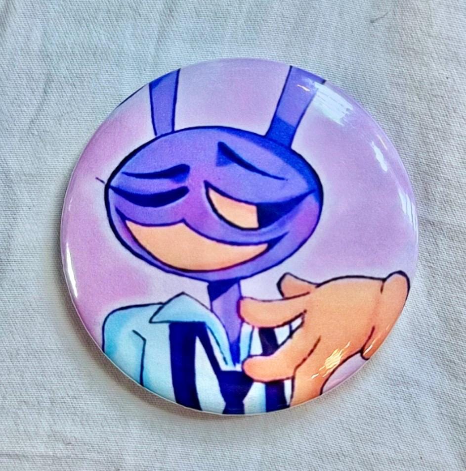 Gangle Button The Digital Circus Button Pins, Pomni, Jax, Zooble, Caine, Gangle - Etsy
