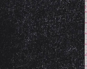 Black sweater knit | Etsy