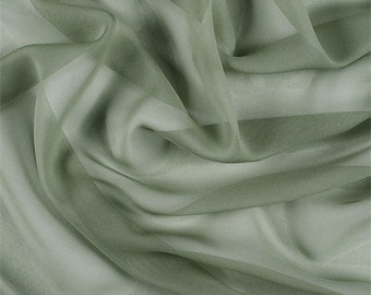 sage chiffon