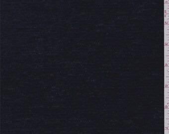 Ink Blue Chenille, Fabric By The Yard