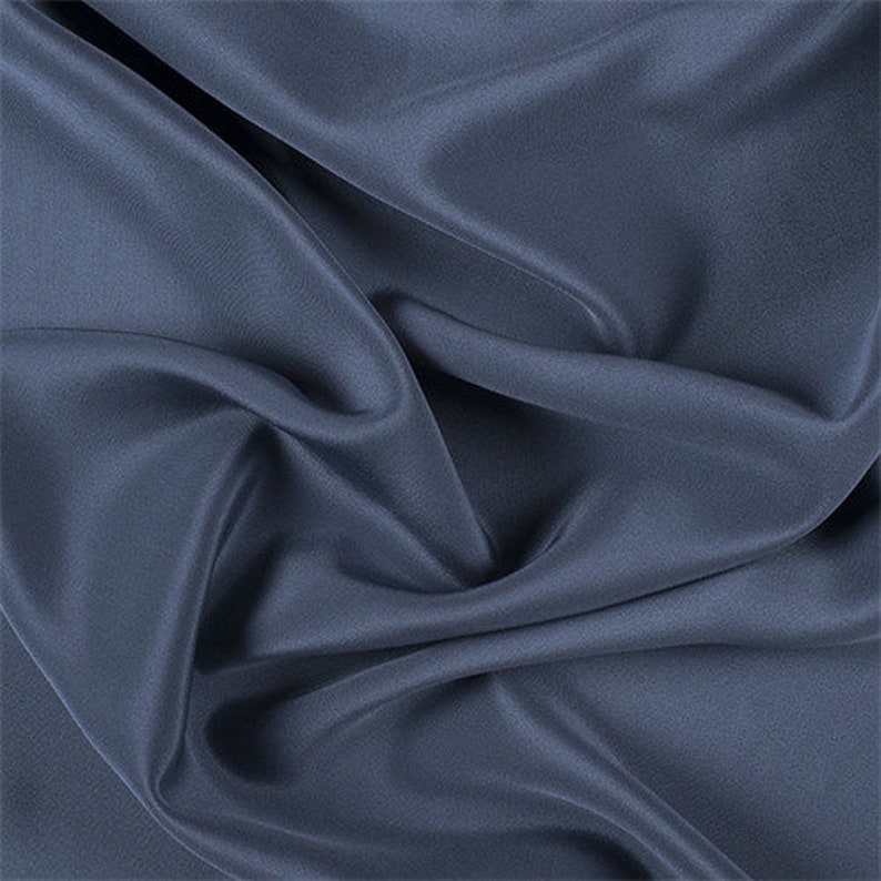 Copenhagen 4 Ply Silk Crepe Fabric by the Yard Etsy