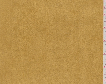 Saffron Yellow Ultrasuede Upholstery Weight, Fabric By The Yard