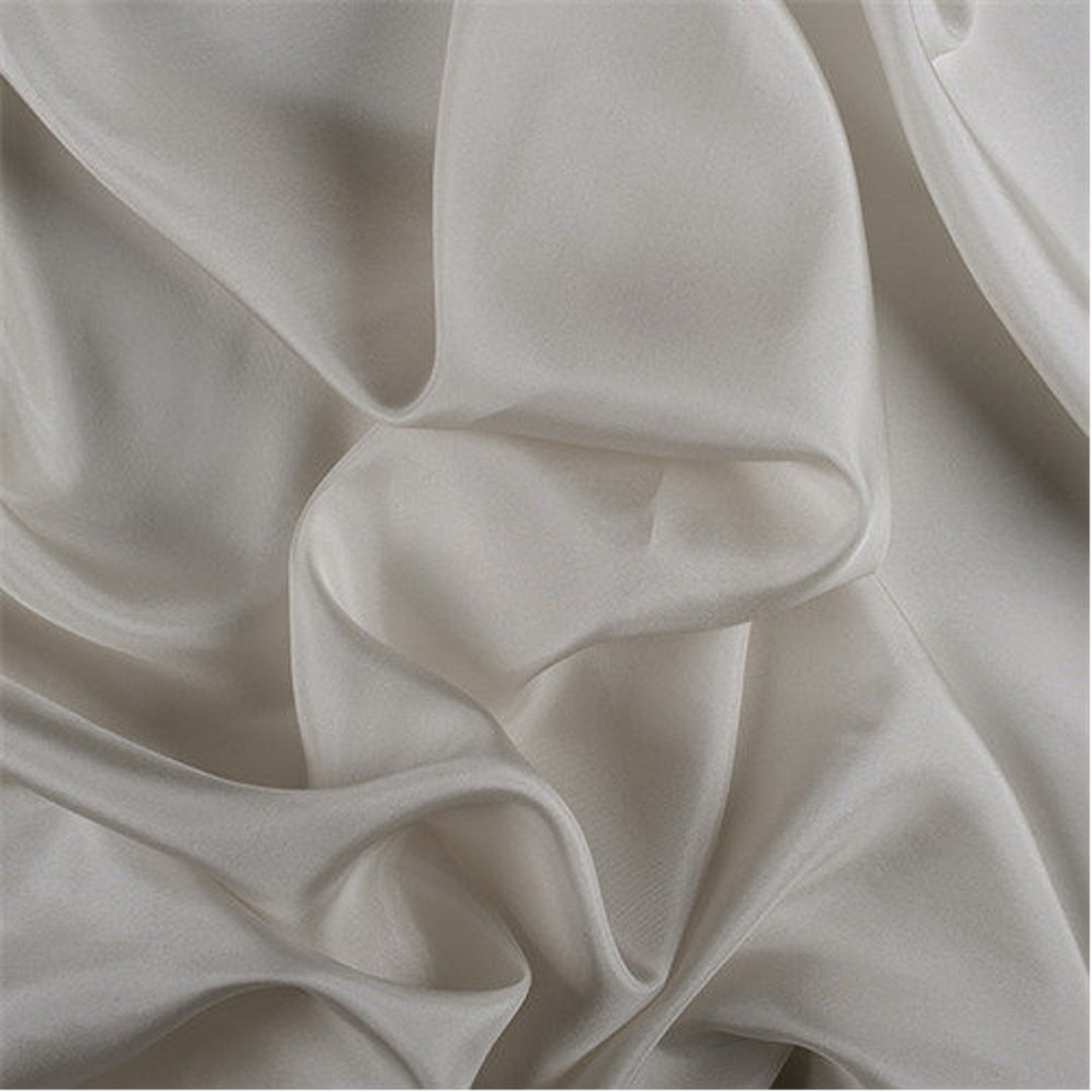 Pale Sage Silk Crepe De Chine Fabric by the Yard - Etsy
