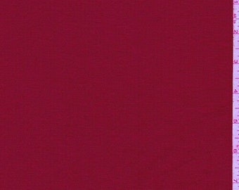 Crimson Luxury Double Knit Jersey Fabric 32 