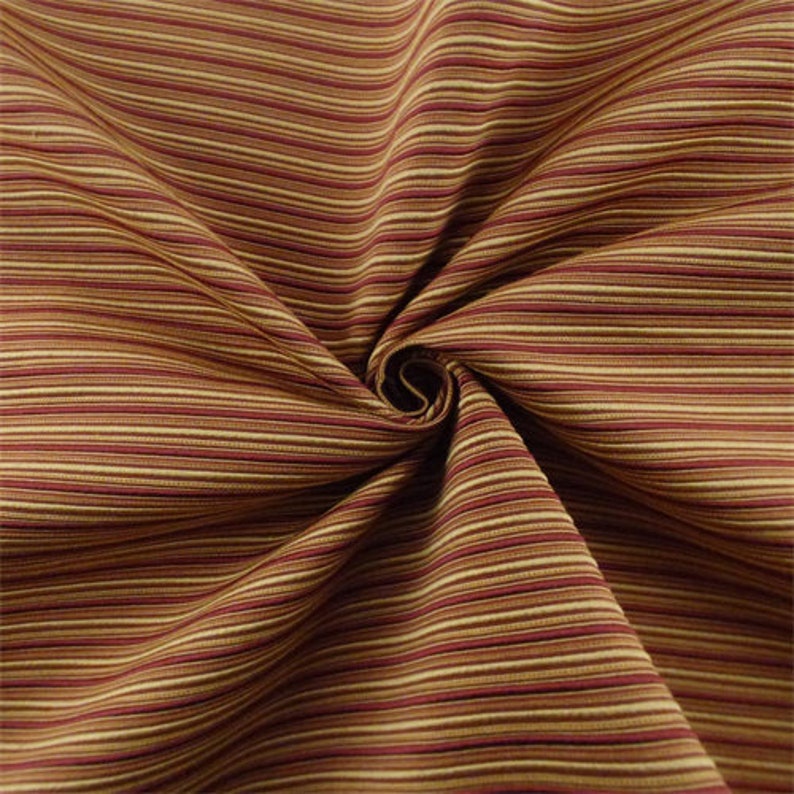 Currant Red Multi Rib Weave Home Decorating Fabric Fabric By Etsy
