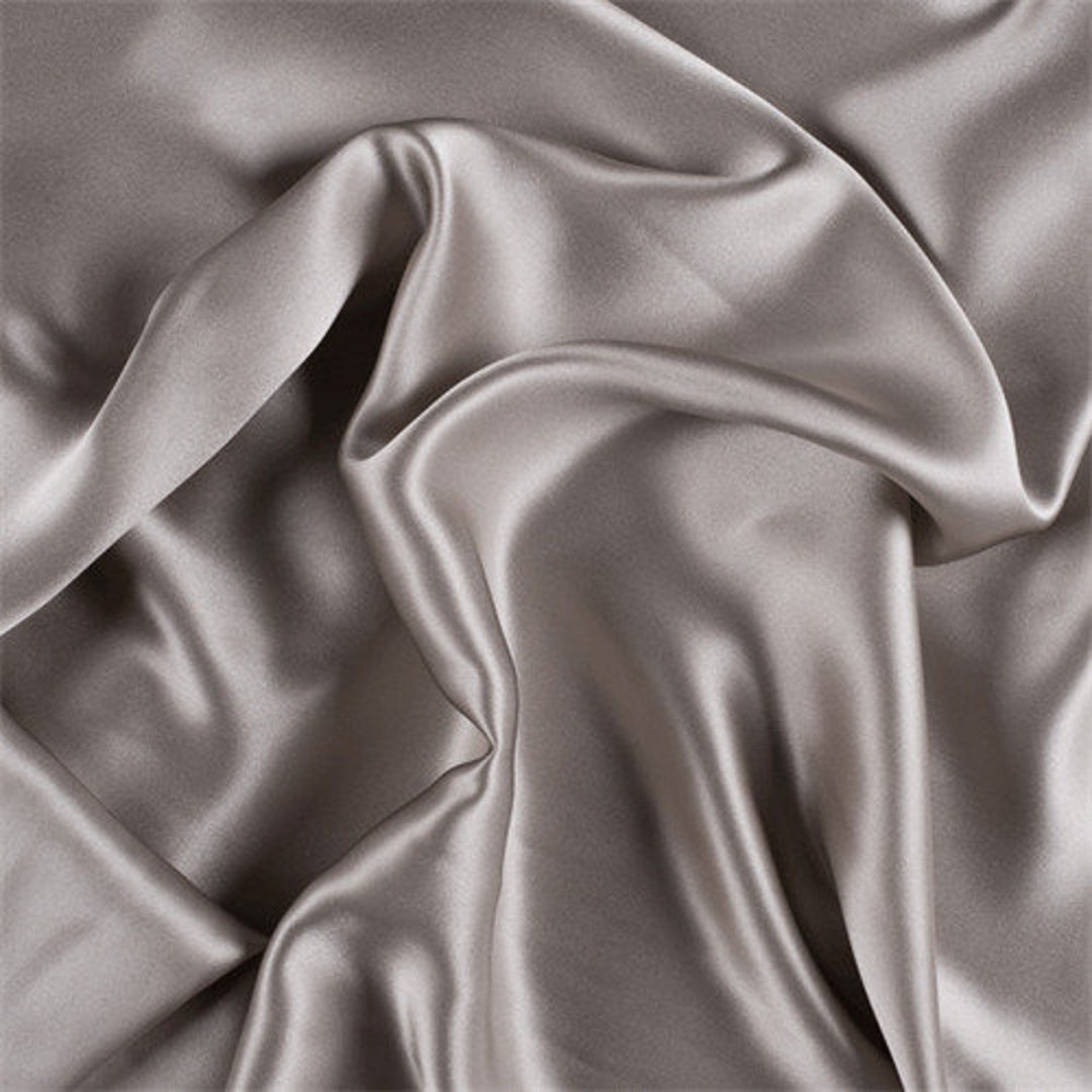 Light Taupe Silk Charmeuse Fabric by the Yard - Etsy