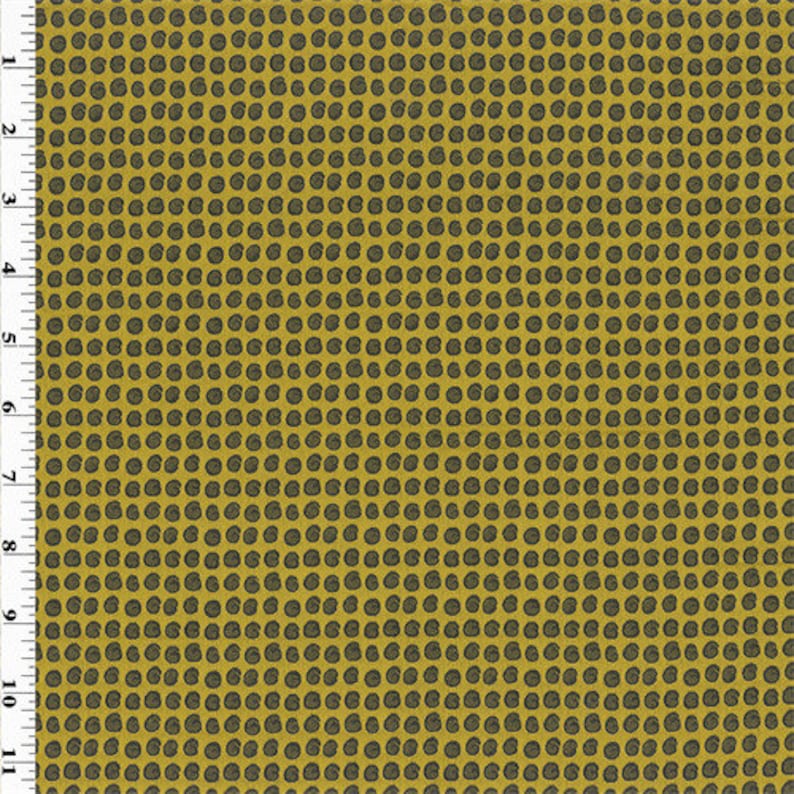 YellowBlack Silk Foulard Home Decorating Fabric Fabric By The Yard