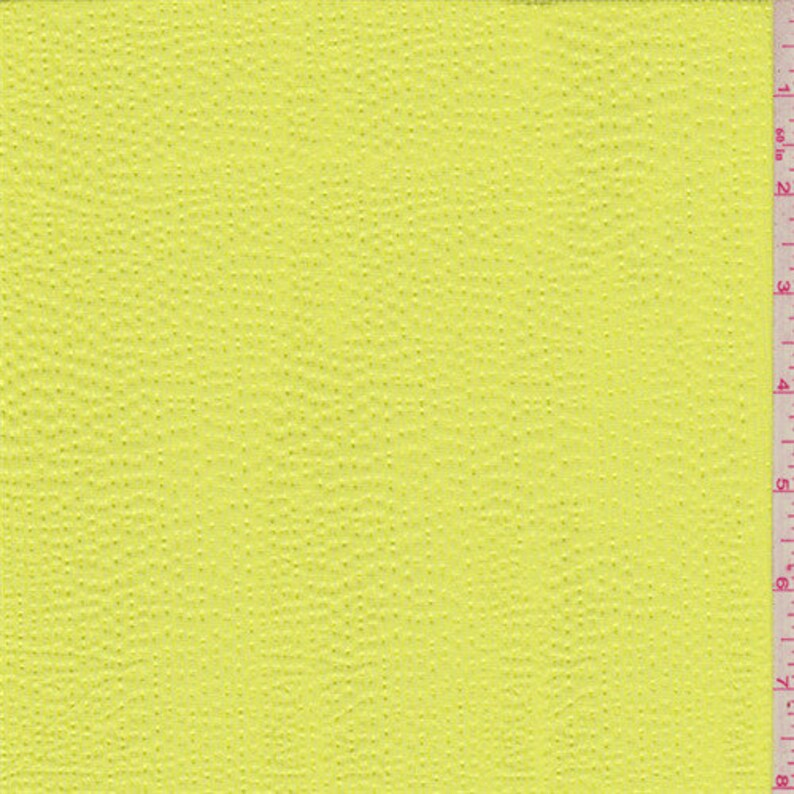 Fabric By The Yard Lemon Yellow Textured Chiffon