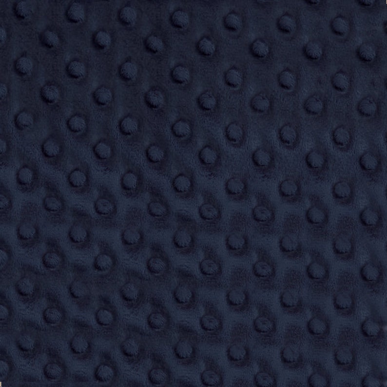 60 Navy Minky Dot Fabric-12 Yards By The Bolt VF403