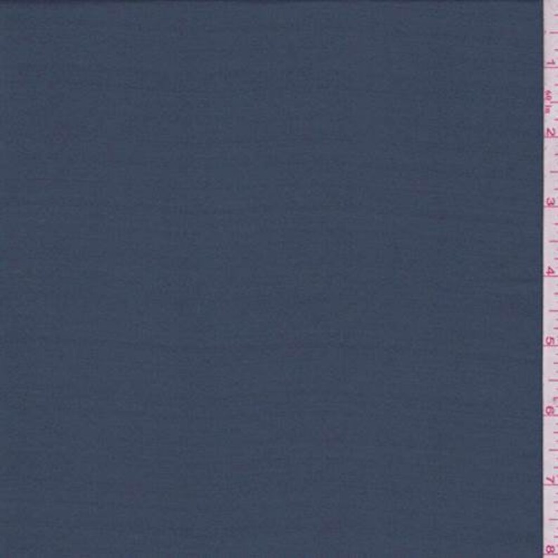 Ash Blue Silk Charmeuse Fabric By The Yard