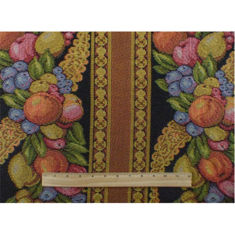 Fabric By The Yard Multi Texnova Stripe Tapestry Home Decorating Fabric