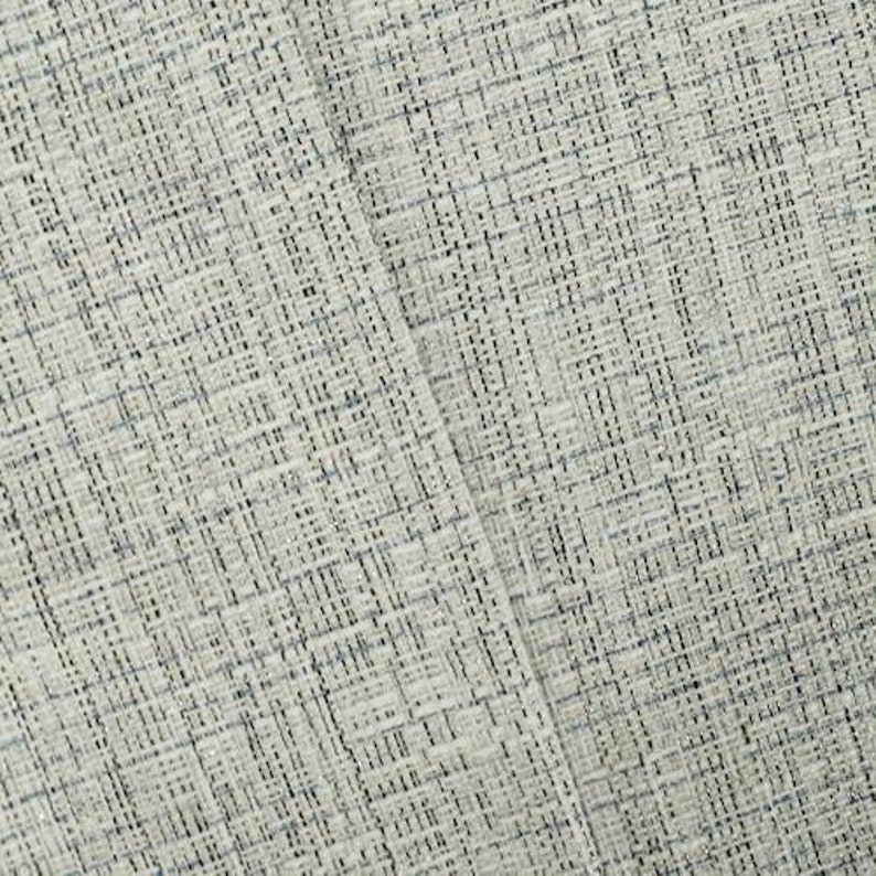 Fabric By The Yard WhiteBlueMulti Sparkle Slubbed Woven Jacketing