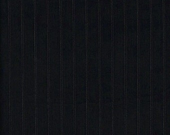 sold by the YARD Dark Tan Pinstriped Suiting