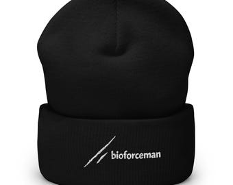 Gorro minimalista con puños Bioforceman: gorro deportivo de estilo urbano