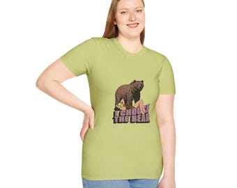 I Choose The Bear T-Shirt | Vintage Bear Graphic, Camping Nature Tee