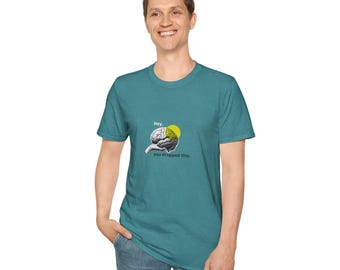 Hey You Dropped This Brain T-Shirt | Funny Retro Illustration