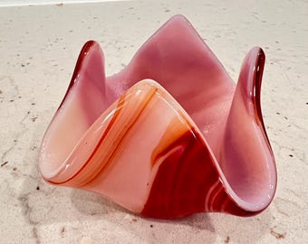 Murano art glass votive