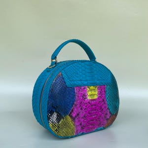 Python drum bag in unique color combination