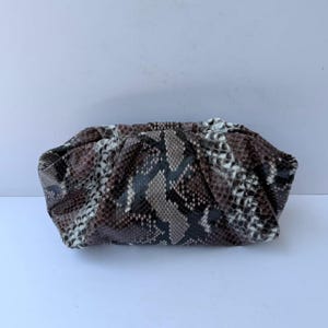 Exclusive Clutch Exotic Leather Handmade