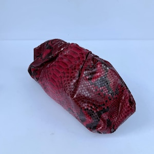 Bolso de mano exclusivo de piel exótica hecho a mano