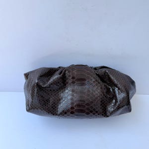 Bolso de mano exclusivo de piel exótica hecho a mano