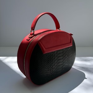 Python drum bag in unique color combination