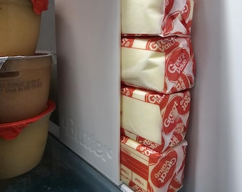 Butter Stick Holder – Vertical or Horizontal Storage | Fridge Organizer | 3D Printed Kitchen Storage