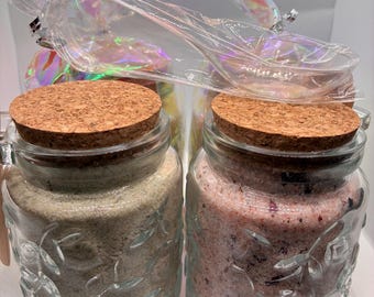 Remojar frascos de sal