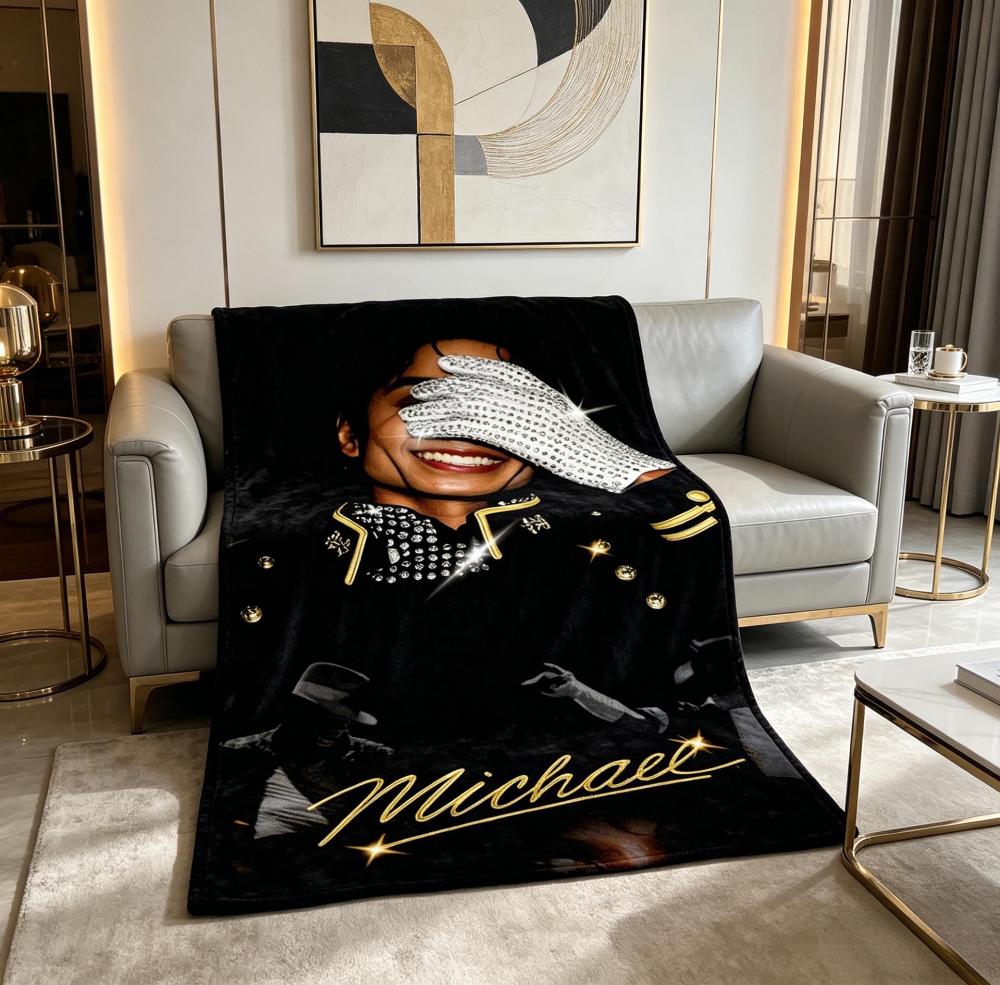 ● 新品未使用 マイケルジャクソン タオルケット Michael jackson blanket - Etsy 日本