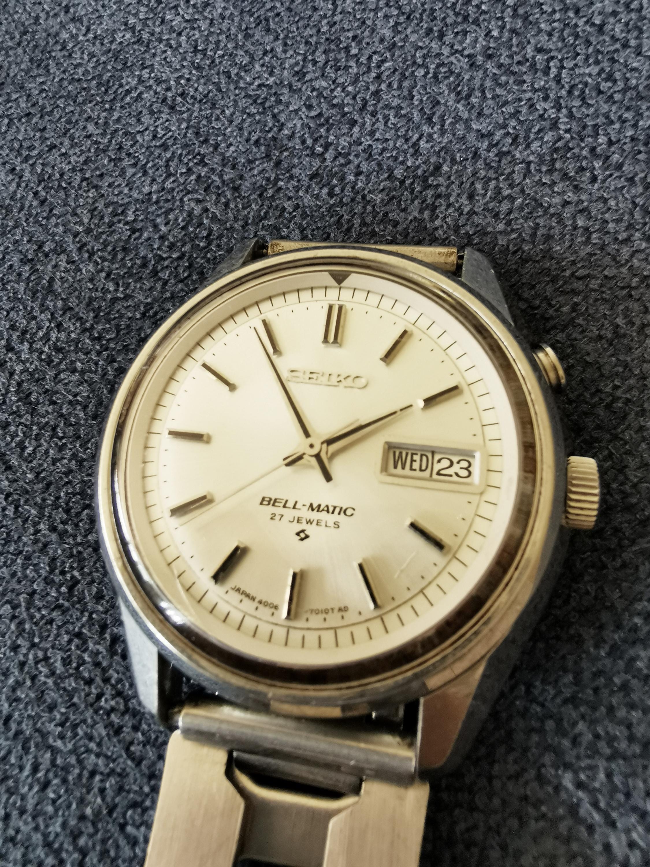 Seiko Bellmatic Automatic, 4006-7010 Alarm Watch , - Etsy