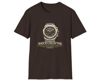 Watch Collector Luxury Watch Collecting Unisex Softstyle T-Shirt