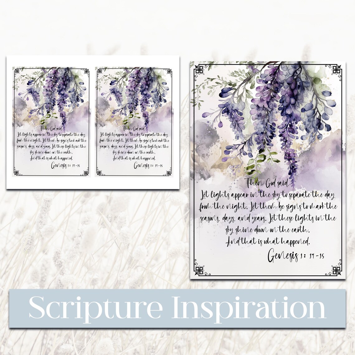 Bible Inserts for Journaling Printable Tip Ins Christian Scripture ...